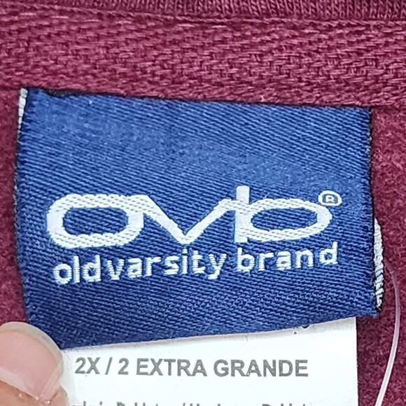 NWT OBV Virginia Tech Hokies Hoodie Men VT Hooded Sweatshirt Size 2XL - Picture 5 of 6